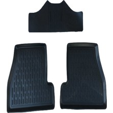 Tegin Seat Ibiza 2003-2008 3D Siyah Havuzlu Paspas