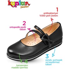 Kaptan Junior Kız Çocuk  Ayakkabı Babet Pssk 651 Siyah