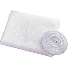 Hagiki  Hazır Pencere Sinekliği 4 mt Cırt Bantlı Tak Çıkar Tül Sineklik 3'lü 130 x 150 cm
