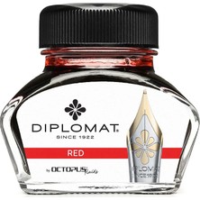 ​​​​Diplomat D41001005 Mürekkep 30 ml Kırmızı