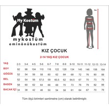 My Kostüm Kız Çocuk Aşçı Kostümü