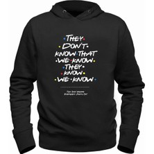 Alfa Tshirt Friends Kapşonlu Sweatshirt