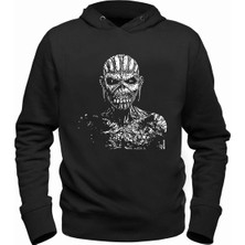 Alfa Tshirt Iron Maiden Siyah Sweatshirt