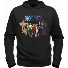 Alfa Tshirt One Piece Siyah Sweatshirt