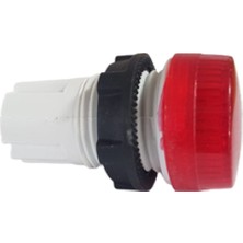 Mutlusan Sinyal Lambası Kırmızı 22 mm 24 volt
