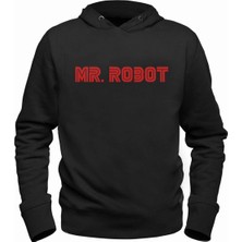 Alfa Tshirt Mr.robot Siyah Sweatshirt