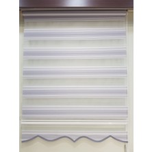 Elis Perde Simli Pliseli Salon Zebra Stor Perde  EP4440356