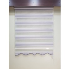 Elis Perde Simli Pliseli Salon Zebra Stor Perde  EP4440356