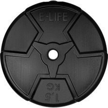 E-Life 35 kg Dambıl Seti & Halter Seti Ağırlık Fitness Seti