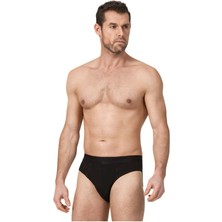 Namaldı Siyah Renk Spor Slip Külot