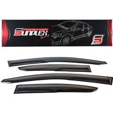 Sunplex Volkswagen Golf 7 Cam Rüzgarlığı Mugen 4,lü 2013 Sonrası Sunplex Marka SPS109
