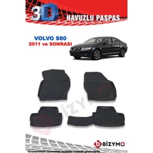 Bizymo Volvo S80 2011 ve Sonrası 3D Paspas Takımı Bizymo