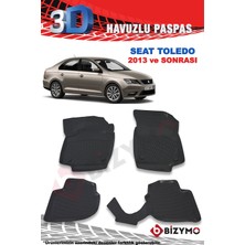 Bizymo Seat Toledo Sedan 2013 ve Sonrası 3D Paspas Takımı Bizymo