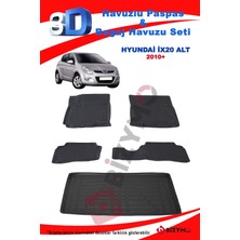 Bizymo Hyundai İX20 Alt 2010+ Havuzlu Paspas ve Bagaj Seti Bizymo