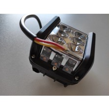 Replax Carup Off Road Sinyalli Flaşlı Projektör 10-30V 36W 12 LED 10X7X7 cm BR3010598