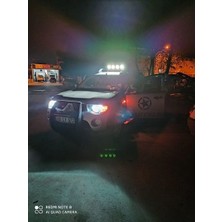 Replax 5 Adet 14 LED Yuvarlak Off Road Sis Farı Sis Lambası Çalışma Lambası Projektör
