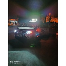Replax 6 Adet 9 LED Kare Off Road Sis Farı Sis Lambası Çalışma Lambası Projektör