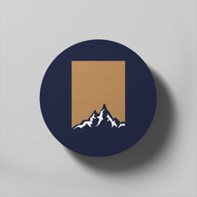 Fizello Cardboard Mountains Bardak Altlığı