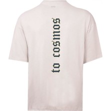 to Cosmos Tasarım Oversize Tshirt Erkek  To Cosmos Baskılı