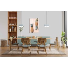 Idealizbiz Meyveler Cam Tablo 4mm Dayanıklı Temperli Cam