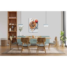 Idealizbiz Meyveler Cam Tablo 4mm Dayanıklı Temperli Cam