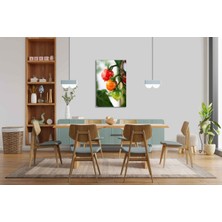 Idealizbiz Meyveler Cam Tablo 4mm Dayanıklı Temperli Cam