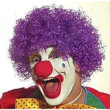 Ufuk Şaka Oyunları Merkezi Mor Palyaço Peruk