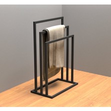 Merzana Metal Havlu Rafı Banyo Rafı
