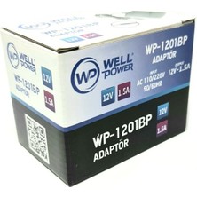 Well Power Wellpower Dc 12V-1.5A Mini Scart Uydu Alıcı Adaptör