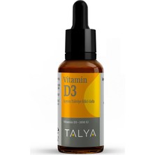 Talya Vitamin D3 İçeren Takviye Edici Gıda Damla, 1000 IU, 10 ml