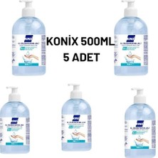 Konix 500 Ml  5'Li  Antibakteryal Dezenfektan Jeli   5 Adet