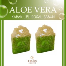 Comes Cosmetic 2'Li    Doğal Kabak Lifli Aloe Vera  Sabunu