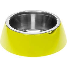 Ferplast Jolie Çelik Mama ve Su Kabı Yeşil Small