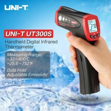 Unit Unı-T UT300S Infrared Lazer Termometre Kızılötesi Temassız Sıcaklık Ölçer 153*108*40MM