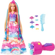 Barbie Dreamtopia Örgü Saçlı Prenses Bebeği (29 Cm, Sarışın)
