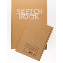 Fanart Academy Ciltli A4 Kraft Sketch Pad 96yp 80gr  - Kraft