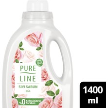 Pure Line Sıvı Sabun - Gül 1400 ml