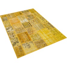 Sempati Halı Patchwork El Dokuma Eskitme Halı 120 x 180 cm 5640