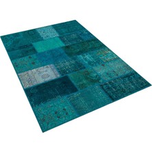 Sempati Halı Eskitme El Dokuma Patchwork Halı 120 x 180 cm 5646