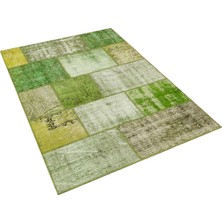 Sempati Halı Klasik Modern Patchwork Eskitme Halı 120 x 180 cm 5650