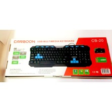 Carboon Cb-20 USB Multimedia Kablolu Klavye