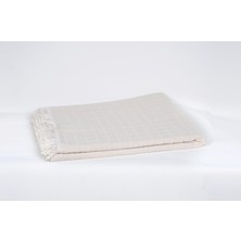 Kartex Küçük Kareli Buldan İşi Koltuk Çekyat Örtüsü - %100 Pamuklu