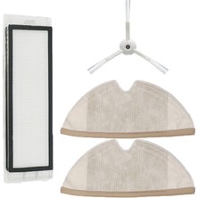 Mija Roborock S5 Uyumlu 4 Parça Yedek Filtre Fırça Seti