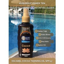 Escabel Bronzlaştırıcı Kakao Yağı Spf15+ 150 Ml