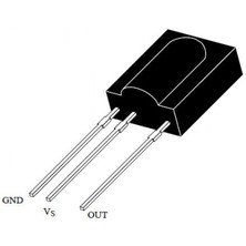Robotistan 38 Khz Ir Alıcı - AA3P TK19