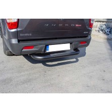 OMSA Ssangyong Musso Arka Koruma Basamak Siyah Çap:76 2019 ve Sonrası