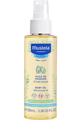 Mustela Baby Oil Masaj Yağı 100 Ml