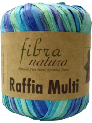 Himalaya Fibra Natura Raffia Multi - Rafya Şapka Çanta Kağıt Ip