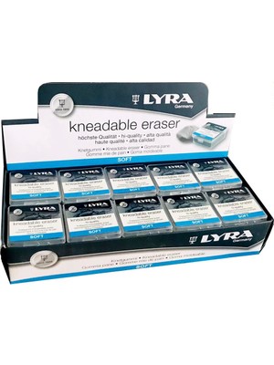 Lyra Kneadable Kutulu Eraser Hamur Silgi 20'li