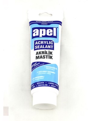 Apel AS50 Akrilik Mastik Beyaz 200GR
